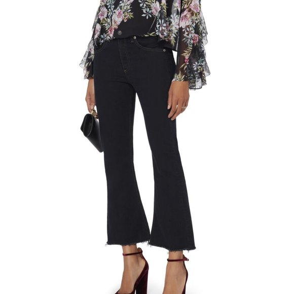 NWT! RAG & BONE 10 Inch Dune Flare Jeans Size-27 - Picture 1 of 7